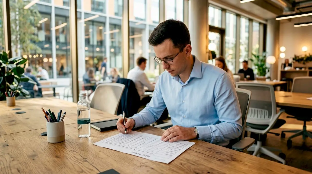 Technical manager with decision-making role and assumption of responsibility within the team