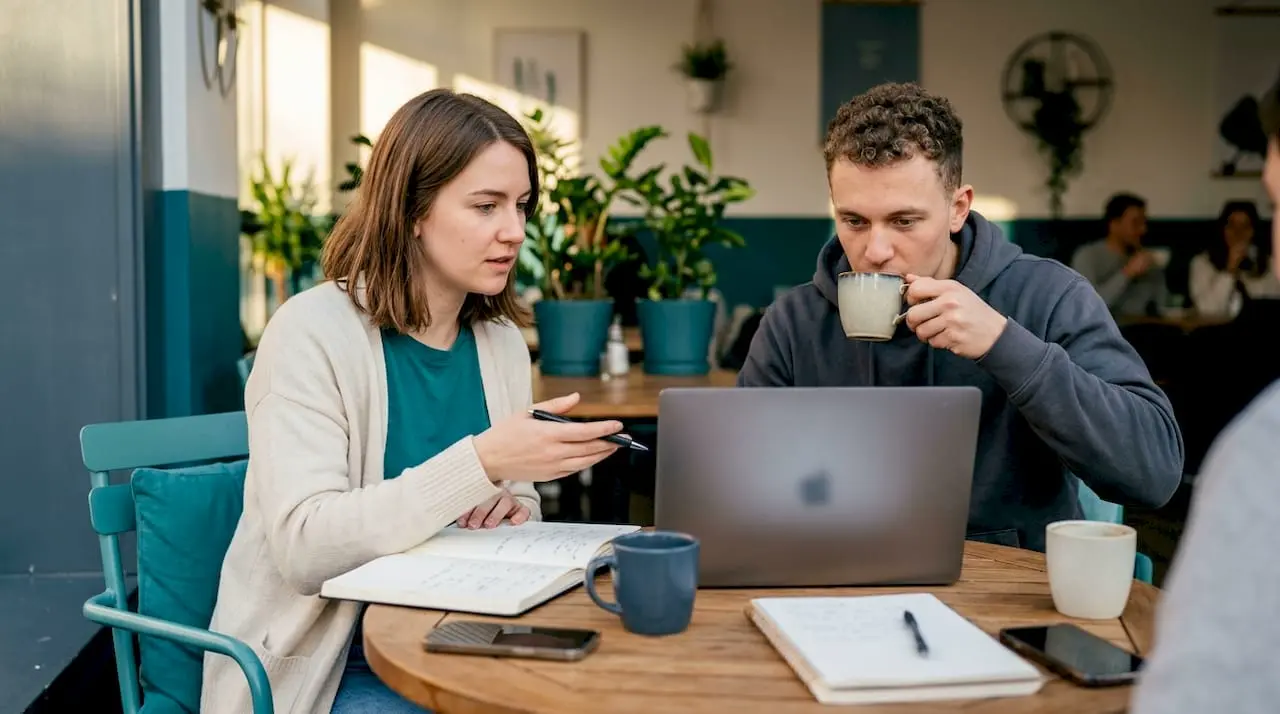 Experiment with team collaboration tools within a coworking space